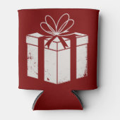 ベリープレ妊婦のゼントクリスマス妊娠アナウンス 缶クーラー (正面)