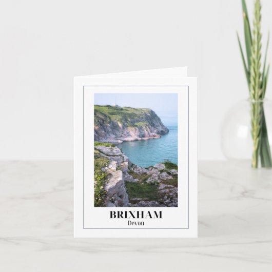 ベリーヘッド、ブリクシャム、デボン カード (正面)