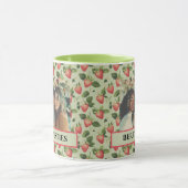 ベリーベスティーズ緑と赤の友人の写真マグカップ マグカップ (中央)