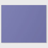 ベリーペリ無地の色 |紫の青いウミガメ ラッピングペーパー (フラット)