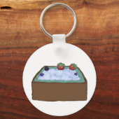 ベリーホットタブ キーホルダー (正面)