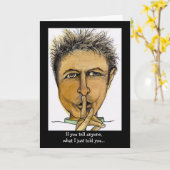 ベリーボタおもしろいン秘密 カード (黄色い花)