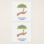 ベリーボタンの清掃員、ジョークのプレゼント、プレゼント。 (正面&裏面)