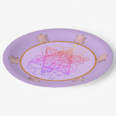 ベリーマゲンデビッドスター紙プレート ペーパープレート (アングル)