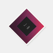 ベリーミニマリストナプキン スタンダードカクテルナプキン (角)