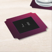 ベリーミニマル紙コースター ペーパーコースター (アングル)