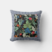 ベリーメドレオンカントリーギンガム クッション (正面)