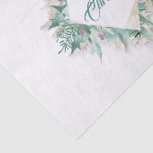 ベリーメリークリスマスホリデーズリースミントクリーミー 薄葉紙 (詳細)