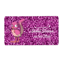 ベリーヨーグルトreptilianバードワインまたはウォーターボトル2 ラベル