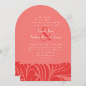 ベリーライムディライトスワール結婚式招待状 招待状 (正面/裏面)