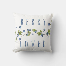 ベリーラージブルーベリー装飾用クッション クッション
