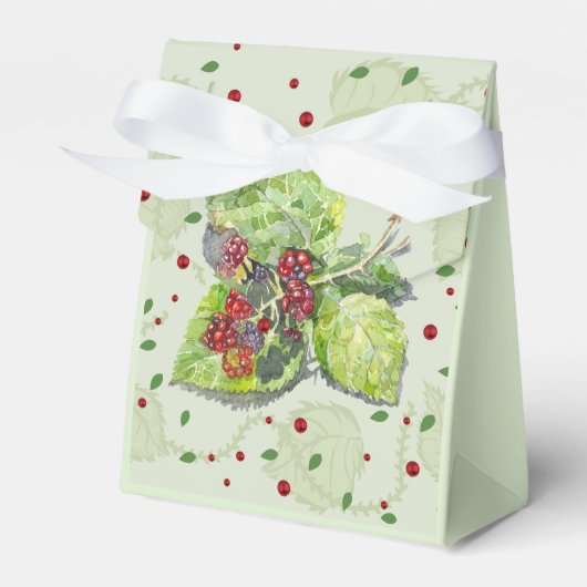 ベリーレッドとブラックベリー フェイバーボックス (正面サイド)