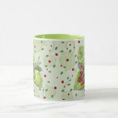 ベリーレッドとブラックベリー マグカップ (中央)