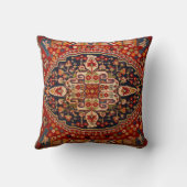 ベリーレッドオニキスオリエンタルペルシャスカイ敷物 クッション (裏面)