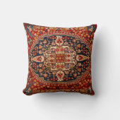 ベリーレッドオニキスオリエンタルペルシャスカイ敷物 クッション (正面)