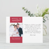 ベリーレッド フォト メリー＆マリード シーズンカード (スタンド正面)