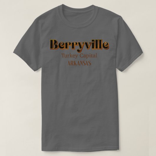 ベリーヴィルターキーキャピタルTシャツ Tシャツ (デザイン正面)