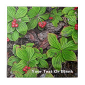 ベリー付きバンクベリー タイル (正面)