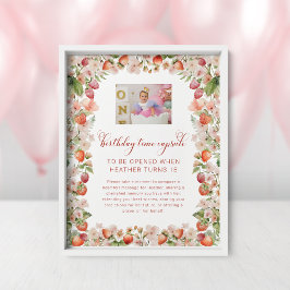 ベリー初めてのカプセル標識 ポスター