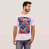 ベリー気まぐれなブルードリーム Tシャツ (正面フル)