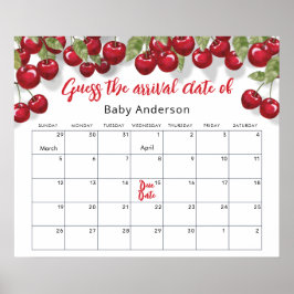 ベリー甘いさくらんぼが期限のポスターを推測 ポスター