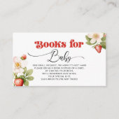 ベリー甘いちご本ベビーチケット エンクロージャーカード (正面)