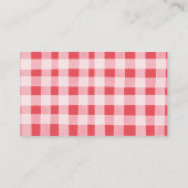 ベリー甘いちご水色エンクロージャカード エンクロージャーカード (裏面)