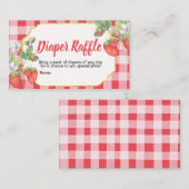 ベリー甘いちご水色エンクロージャカード エンクロージャーカード (正面/裏面)