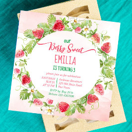 ベリー甘いちご誕生日パーティー