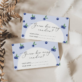 ベリー甘いブルーベリー瓶の中に多くのキャンディー エンクロージャーカード