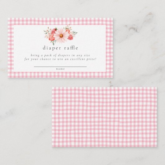 ベリー甘いベビーの赤ちゃんシャワー囲いカード エンクロージャーカード (正面/裏面)