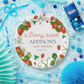 ベリー甘いベビーストロベリーベビーシャワー ペーパープレート (パーティー)