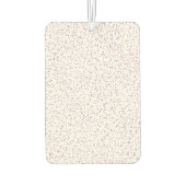 ベリー甘い斑点ピンクと紫のドット カーエアーフレッシュナー (裏面)