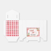 ベリー甘い水の色イチゴ1st誕生日 フェイバーボックス (折り畳みなし)