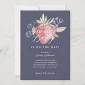 ベリー甘い男の赤ちゃんが途中ワイルドベリー 招待状 (正面)