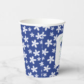 ベリー甘い男の赤ちゃんシャワーブルーベリー 紙コップ (右)