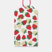 ベリー甘い赤いちご赤ちゃんシャワーありがとう ギフトタグ (裏面)