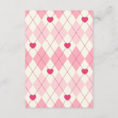 ベリー甘い赤ちゃんシャワーおむつラッフル エンクロージャーカード (裏面)