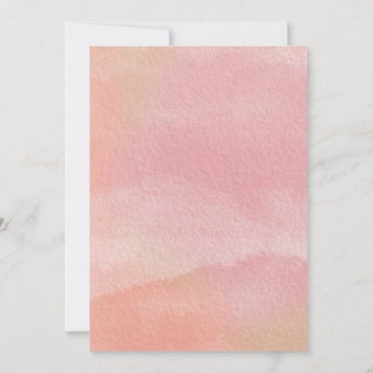 ベリー甘い赤ちゃんシャワービンゴゲーム 招待状 (裏面)