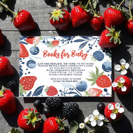 ベリー甘い赤ちゃんシャワーベビー エンクロージャーカード