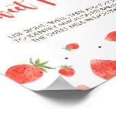 ベリー甘い赤ちゃんシャワー甘い混乱の兆候を推測 ポスター (角)