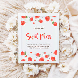 ベリー甘い赤ちゃんシャワー甘い混乱の兆候を推測 ポスター