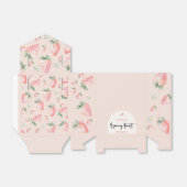 ベリー第1のイチゴ子供の誕生日 フェイバーボックス (折り畳みなし)