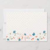 ベリー縁ど招待状 招待状 (裏面)