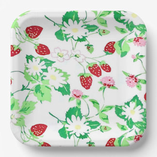 ベリー誕生日プレート ペーパープレート