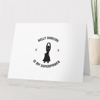 ベリー踊りは私の超大国だ カード