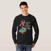 ベリー踊りベリーダンスお尻間 Tシャツ (正面フル)