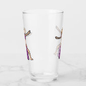 ベリー踊り タンブラーグラス (左)