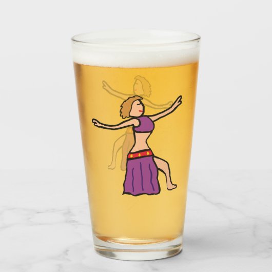 ベリー踊り タンブラーグラス (ドリンク正面)