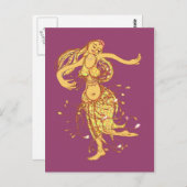 ベリー踊り ポストカード (正面/裏面)